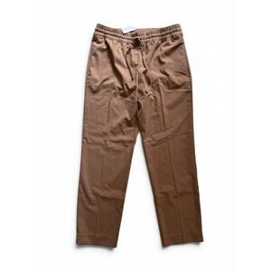 NWT Banana Republic Factory tan tapered fit pull on pants